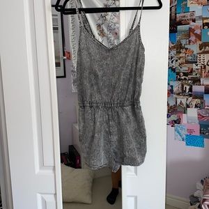 Forever 21 light grey romper